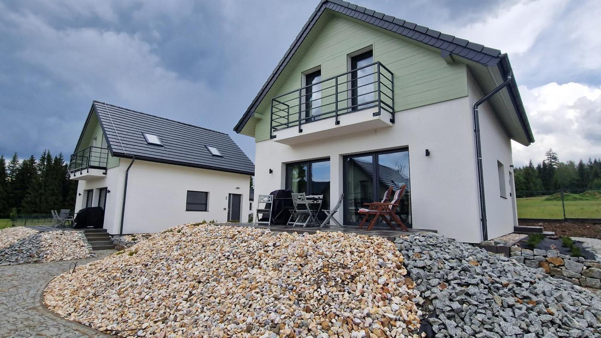 All Season Klimatyzowany Dom Przy Szlaku Z Prywatnym Tarasem I Widokiem Na Gory Orlickie - Sudety Sauna&Jacuzzi, Skalne Miasto Lasowka Ngoại thất bức ảnh