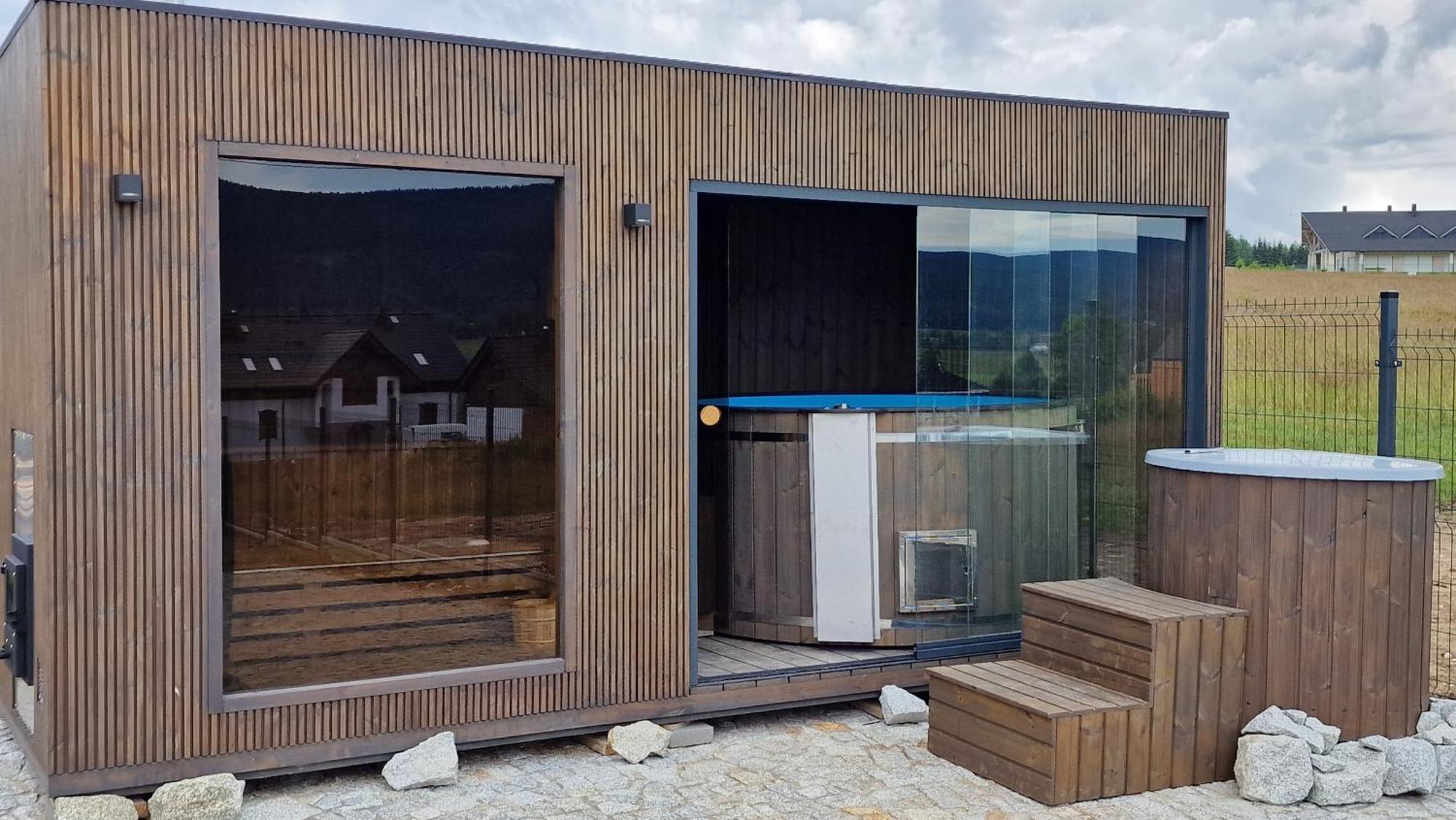 All Season Klimatyzowany Dom Przy Szlaku Z Prywatnym Tarasem I Widokiem Na Gory Orlickie - Sudety Sauna&Jacuzzi, Skalne Miasto Lasowka Ngoại thất bức ảnh